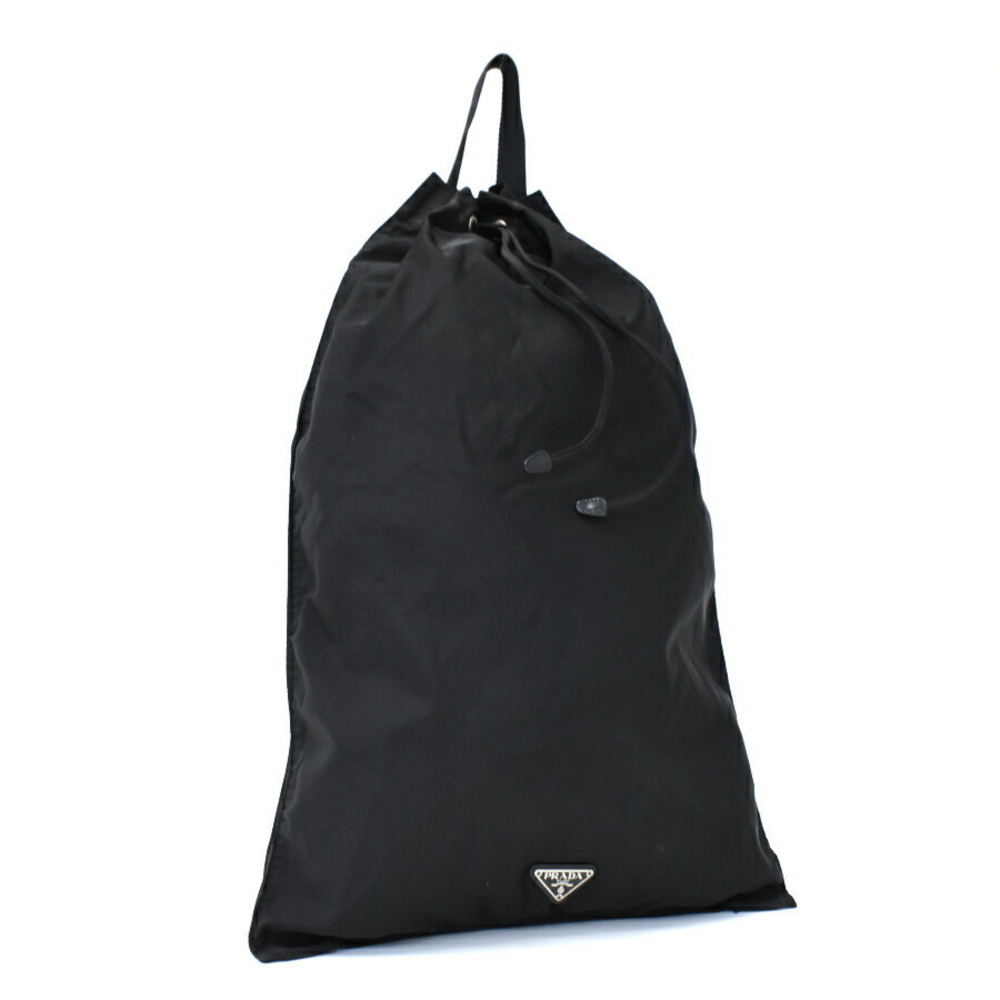 Prada Backpack Black Nylon Drawstring - image 1
